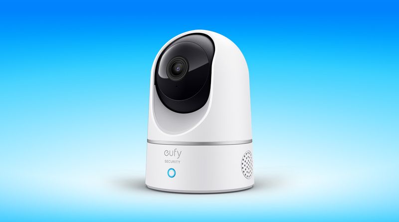 Eufy 2K Pan Tilt Smart Camera with Apple Homekit Secure Video 