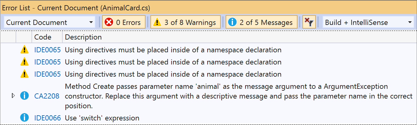 Code Analysis in .NET: What is Missing