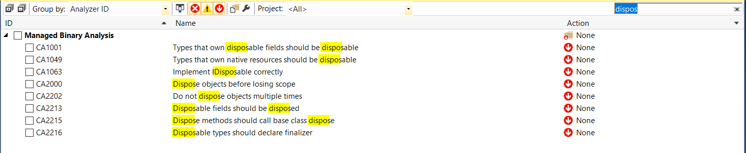 IDisposable-Code-Analysis-rules