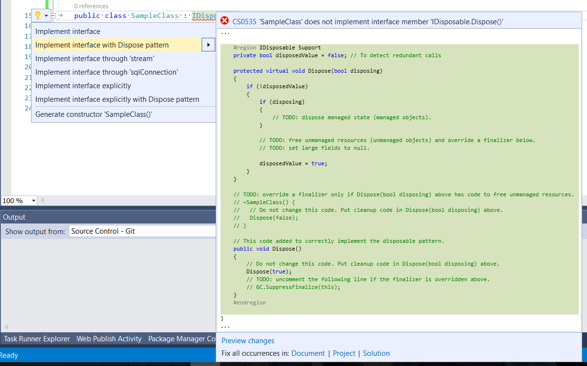 Visual-Studio-IDisposable-pattern